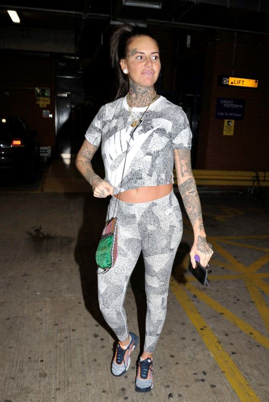 JEMMA LUCY Leaves a Gym in Manchester 03/21/2019