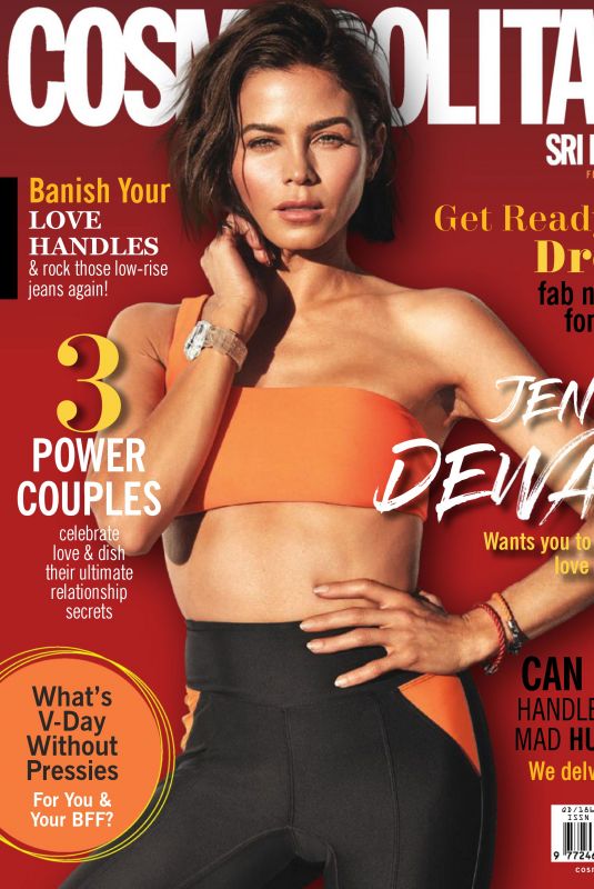JENNA DEWAN in Cosmopolitan Magazine, Sri Lanka February 2019