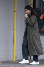 JENNA LOUISE COLEMAN Out for Coffee in London 03/20/2019