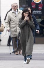 JENNA LOUISE COLEMAN Out for Coffee in London 03/20/2019