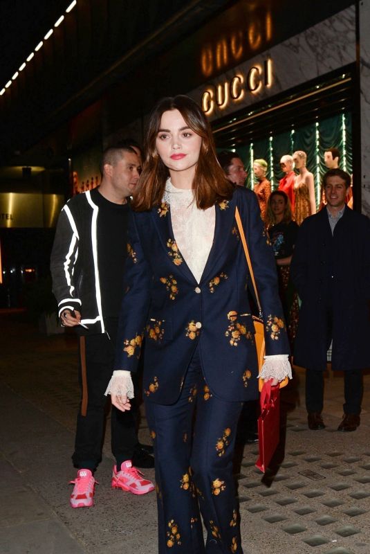 JENNA LOUISE COLMEAN Arrives at Gucci and Zumi Event in London 03/28/2019