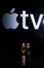 JENNIFER ANISTON and REESE WITHERSPOON at Apple TV+ Product Launch at Apple Park in Cupertino 03/25/2019