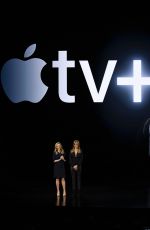 JENNIFER ANISTON and REESE WITHERSPOON at Apple TV+ Product Launch at Apple Park in Cupertino 03/25/2019