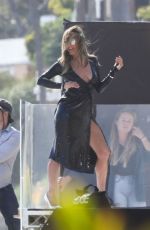 JENNIFER ANISTON on the Set of a Photoshoot in Malibu 03/27/2019