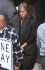 JENNIFER ANISTON on the Set of Murder Mystery in Los Angeles 03/19/2019