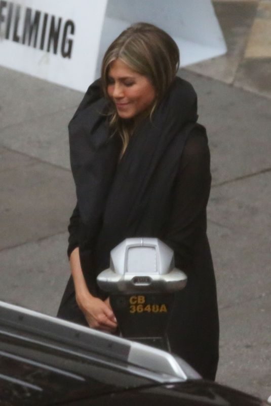 JENNIFER ANISTON on the Set of Murder Mystery in Los Angeles 03/19/2019