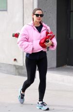 JENNIFER GARNER Arrives at Boxing Class in Brentwood 03/11/2019