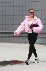 JENNIFER GARNER Arrives at Boxing Class in Brentwood 03/11/2019