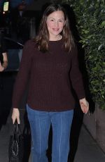 JENNIFER GARNER Arrives at Giorgio Baldi in Santa Monica 03/14/2019