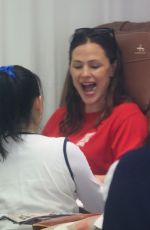 JENNIFER GARNER at a Nail Salon in Los Angeles 03/23/2019