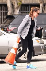 JENNIFER GARNER at Boxing Class in Los Angeles 03/19/2019