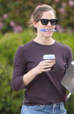 JENNIFER GARNER in Denim Out in Brentwood 03/28/2019