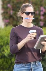 JENNIFER GARNER in Denim Out in Brentwood 03/28/2019