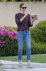 JENNIFER GARNER in Denim Out in Brentwood 03/28/2019