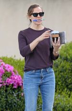 JENNIFER GARNER in Denim Out in Brentwood 03/28/2019