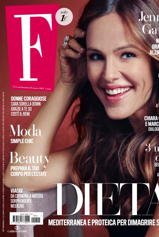 JENNIFER GARNER in F Magazine, March 2019