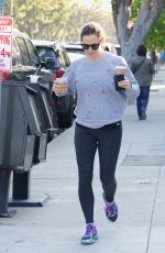 JENNIFER GARNER Out for Coffee in Brentwood 03/25/2019