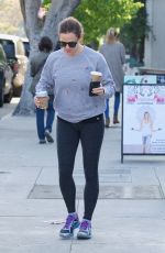JENNIFER GARNER Out for Coffee in Brentwood 03/25/2019