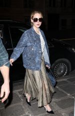 JENNIFER LAWRENCE Arrives at Her Hotel in Paris 02/27/2019