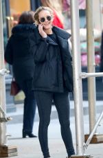 JENNIFER LAWRENCE Leaves Pilates Class in New York 03/12/2019