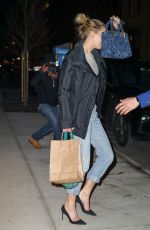 JENNIFER LAWRENCE Leaves Restaurant in New York 03/26/2019