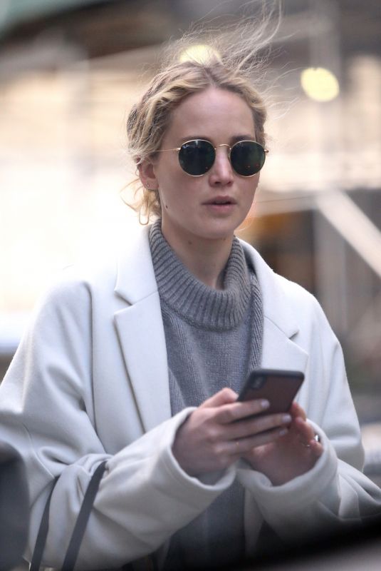 JENNIFER LAWRENCE Out and About in New York 03/14/2019