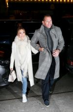 JENNIFER LOPEZ and Alex Rodriguez at Polo Bar in New York 03/17/2019