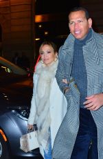 JENNIFER LOPEZ and Alex Rodriguez at Polo Bar in New York 03/17/2019