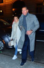 JENNIFER LOPEZ and Alex Rodriguez at Polo Bar in New York 03/17/2019