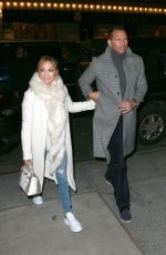JENNIFER LOPEZ and Alex Rodriguez at Polo Bar in New York 03/17/2019