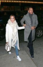 JENNIFER LOPEZ and Alex Rodriguez at Polo Bar in New York 03/17/2019