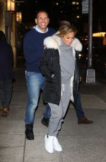 JENNIFER LOPEZ and Alex Rodriguez at Polo Bar in New York 03/26/2019