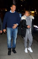 JENNIFER LOPEZ and Alex Rodriguez at Polo Bar in New York 03/26/2019