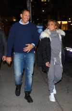 JENNIFER LOPEZ and Alex Rodriguez at Polo Bar in New York 03/26/2019