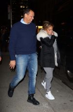 JENNIFER LOPEZ and Alex Rodriguez at Polo Bar in New York 03/26/2019