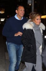 JENNIFER LOPEZ and Alex Rodriguez at Polo Bar in New York 03/26/2019