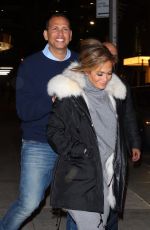 JENNIFER LOPEZ and Alex Rodriguez at Polo Bar in New York 03/26/2019