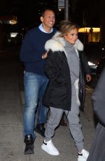JENNIFER LOPEZ and Alex Rodriguez at Polo Bar in New York 03/26/2019