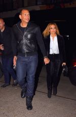 JENNIFER LOPEZ and Alex Rodriguez Out for Dinner in New York 03/16/2019
