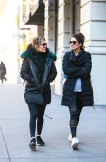 JENNIFER LOPEZ and Her Sister Lynda Heading to a Gym in New York 03/18/2019