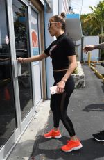 JENNIFER LOPEZ Arrives at a Gym in Miami 03/13/2019