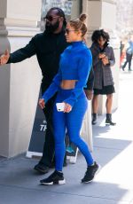 JENNIFER LOPEZ in Tight Heading to a Gym in New York 03/28/2019