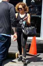 JENNIFER LOPEZ Leaves a Gym in Miami 03/06/2019