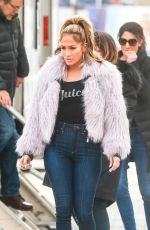 JENNIFER LOPEZ onthe Set of Hustlers in New York 03/27/2019
