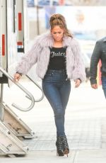 JENNIFER LOPEZ onthe Set of Hustlers in New York 03/27/2019
