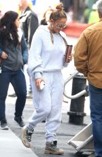 JENNIFER LOPEZ onthe Set of Hustlers in New York 03/28/2019