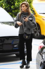 JESSICA ALBA Out for Lunch at Roosevelt Hotel in Los Angeles 03/11/2019