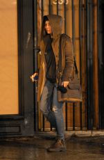 JESSICA BIEL on the Set of Facebook Watch Series Limetown in Vancouver 03/08/2019