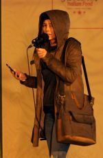 JESSICA BIEL on the Set of Facebook Watch Series Limetown in Vancouver 03/08/2019