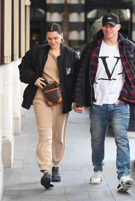 JESSIE J and Channing Tatum Out in London 03/14/2019